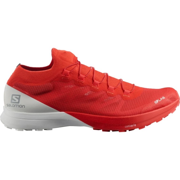 Tenis Para Trail Running Salomon S/Lab Sense 8 Mujer Rojos Blancos | MX XISN651